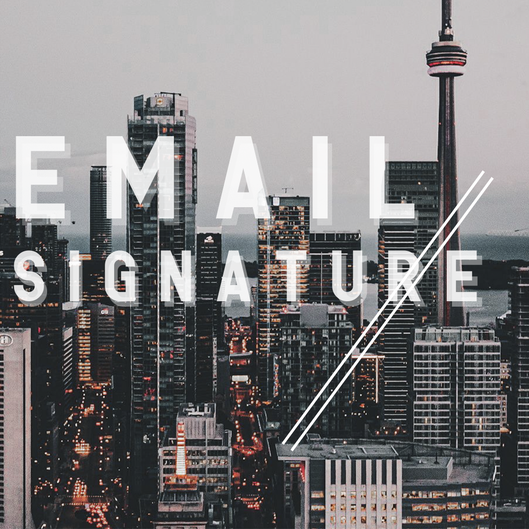 Graphic Design - Email Signature